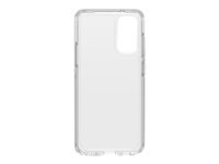 OtterBox Symmetry Series - Carcasa trasera para teléfono móvil - policarbonato, goma sintética - transparente - para Samsung Galaxy S20, S20 5G 77-64289