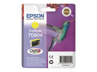 Epson T0804 - 7.4 ml - amarillo - original - blíster - cartucho de tinta - para Stylus Photo P50, PX650, PX660, PX700, PX710, PX720, PX730, PX800, PX810, PX820, PX830 C13T08044011
