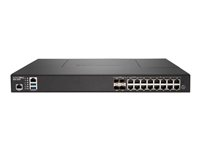 SonicWall NSA 2650 - Aparato de seguridad - GigE, 2.5 GigE - 1U - NFR, demostración - montable en bastidor 01-SSC-2000