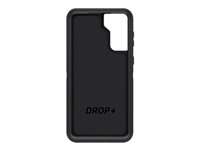 OtterBox Defender Series - ProPack Packaging - carcasa trasera para teléfono móvil - resistente - policarbonato, goma sintética - negro - para Samsung Galaxy S21+ 5G 77-81892