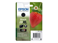 Epson 29XL - 11.3 ml - XL - negro - original - blíster con alarmas de RF/acústica - cartucho de tinta - para Expression Home XP-235, 245, 247, 255, 332, 335, 342, 345, 432, 435, 442, 445, 455 C13T29914022