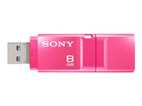 Sony Micro Vault X Series - Unidad flash USB - 8 GB - USB 3.0 - rosa USM8GXP