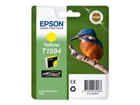 Epson T1594 - 17 ml - amarillo - original - blíster - cartucho de tinta - para Stylus Photo R2000 C13T15944010
