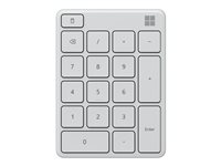 Microsoft Number Pad - Teclado numérico - inalámbrico - Bluetooth 5.0 - Glaciar 23O-00026
