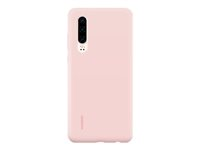 Huawei - Carcasa protectora carcasa trasera - goma de silicona - rosa - para Huawei P30 51992846