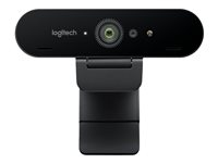 Logitech BRIO STREAM - Cámara de transmisión en directo - color - 4096 x 2160 - 1080p, 4K - audio - USB 960-001194
