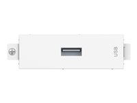 VISION TechConnect 3 USB-a module - Interruptores inmediatos de placas de instalación modular - USB Type A TC3 USBA