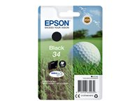 Epson 34 - 6.1 ml - negro - original - blíster con alarmas de RF/acústica - cartucho de tinta - para WorkForce Pro WF-3720DWF, WF-3725DWF C13T34614020