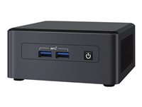 Intel Next Unit of Computing Kit 11 Pro Kit - NUC11TNHv50L - miniordenador - Core i5 1145G7 2.6 GHz - 0 GB - sin disco duro BNUC11TNHV50L00