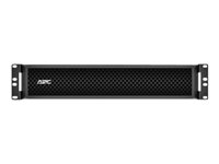 APC Smart-UPS SRT 48V 1kVA and 1.5kVA RM Battery Pack - Caja para baterías (montaje en rack / externo) - 2 x baterías - Ácido de plomo - 2U - negro - para P/N: AR3003, AR3003SP, AR3006, AR3006SP, AR3103, AR3103SP, AR3106, AR3106SP SRT48RMBP