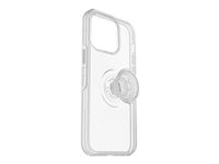 OtterBox Otter + Pop Symmetry Series - Carcasa trasera para teléfono móvil - policarbonato, goma sintética - Stardust Pop (clear glitter) 77-88828