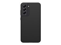 OtterBox React Series - Carcasa trasera para teléfono móvil - poliuretano, policarbonato - negro - para Samsung Galaxy S21 FE 5G 77-83958