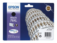 Epson 79XL - 41.8 ml - XL - negro - original - cartucho de tinta - para WorkForce Pro WF-4630DWF, WF-4640DTWF, WF-5110DW, WF-5190DW, WF-5620DWF, WF-5690DWF C13T79014010