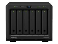 Synology Disk Station DS620slim - Servidor NAS - 6 compartimentos - SATA 6Gb/s - RAID 0, 1, 5, 6, 10, JBOD - RAM 2 GB - Gigabit Ethernet - iSCSI soporta DS620SLIM
