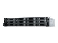 Synology RackStation RS2421RP+ - Servidor NAS - 12 compartimentos - montaje en bastidor - SATA 6Gb/s - RAID 0, 1, 5, 6, 10, JBOD - RAM 4 GB - Gigabit Ethernet - iSCSI soporta - 2U RS2421RP+