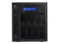 WD My Cloud PR4100 WDBNFA0000NBK - Servidor NAS - 4 compartimentos - RAID 0, 1, 5, 10, JBOD - RAM 4 GB - Gigabit Ethernet WDBNFA0000NBK-EESN