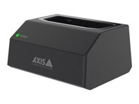 Axis W700 Docking Station 1-bay - Estación de sincronización y carga - 9 vatios - negro - para AXIS W100 01723-002