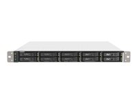 QNAP TS-h1090FU - Servidor NAS - 10 compartimentos - montaje en bastidor - SATA 6Gb/s / PCIe (NVMe) / U.2 - RAID 0, 1, 5, 6, 10, 50, JBOD, 60 - RAM 64 GB - 25 Gigabit Ethernet / 2.5 Gigabit Ethernet - iSCSI soporta - 1U TS-H1090FU-7232P-64G