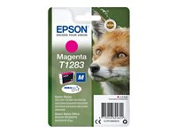 Epson T1283 - Tamaño M - magenta - original - blíster con alarmas de RF/acústica - cartucho de tinta - para Stylus S22, SX230, SX235, SX420, SX430, SX435, SX438, SX440, SX445; Stylus Office BX305 C13T12834022