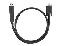 Targus - Kit de cable USB - tornillos de mariposa - negro - para Targus Universal, Universal DV4K, USB-C Universal QUAD 4K, USB-C Universal QUAD HD ACC1133GLX