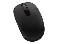 Microsoft ratón móvil inalámbrico 1850 - Ratón - diestro y zurdo - óptico - 3 botones - inalámbrico - 2.4 GHz - receptor inalámbrico USB - negro U7Z-00004