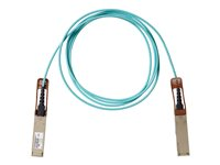 Cisco - Cable de conexión directa 100GBase - QSFP a QSFP - 2 m - fibra óptica - activo - para P/N: C9500-32C-EDU, C9500-32QC-EDU, N9K-X9788TC-FX-RF, NCS-55A1-24H-B, NCS-55A1-36H-SE-S QSFP-100G-AOC2M=
