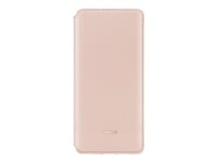 Huawei Wallet - Con tapa para teléfono móvil - imitación de piel - rosa - para Huawei P30 Pro 51992868