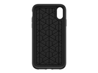 OtterBox Symmetry Series - Carcasa trasera para teléfono móvil - negro - para Apple iPhone XR 77-59874