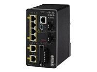 Cisco Industrial Ethernet 2000 Series - Conmutador - Gestionado - 4 x 10/100 + 2 x Gigabit SFP - montaje en riel DIN IE-2000-4TS-G-L