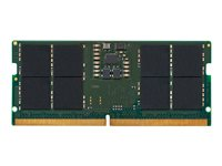 Kingston ValueRAM - DDR5 - kit - 32 GB - SO DIMM de 262 contactos - 4800 MHz / PC5-38400 - CL40 - 1.1 V - sin búfer - on-die ECC KVR48S40BS8K2-32