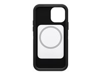 OtterBox Defender Series XT with MagSafe - Carcasa trasera para teléfono móvil - policarbonato, goma sintética - negro - para Apple iPhone 12, 12 Pro 77-80946