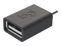 Logitech - Adaptador USB - USB-C (M) a USB (H) 956-000005