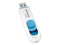 ADATA Classic Series C008 - Unidad flash USB - 16 GB - USB 2.0 - blanco, azul AC008-16G-RWE