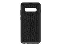 OtterBox Symmetry Series - Carcasa trasera para teléfono móvil - policarbonato, goma sintética - negro - para Samsung Galaxy S10+ 77-61457