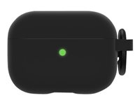 OtterBox Headphone Case Series - Estuche para auriculares inalámbricos - policarbonato, goma sintética - negro - para Apple AirPods Pro 77-83782
