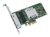Intel Ethernet Server Adapter I340-T4 - Adaptador de red - PCIe 2.0 x4 perfil bajo - Gigabit Ethernet x 4 E1G44HTBLK