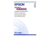 Epson Photo Quality Ink Jet Paper - Mate - con revestimiento - A3 (297 x 420 mm) - 102 g/m² - 100 hoja(s) papel - para SureColor SC-P700, P7500, P900, P9500, T2100, T3100, T3405, T5100, T5400, T5405 C13S041068