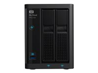 WD My Cloud PR2100 WDBBCL0000NBK - Servidor NAS - 2 compartimentos - RAID 0, 1, JBOD - RAM 4 GB - Gigabit Ethernet WDBBCL0000NBK-EESN