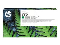 HP 776 - 1 L - gran capacidad - verde cromático - original - DesignJet - cartucho de tinta - para DesignJet Z9+ Pro 1XB03A