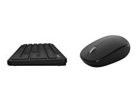 Microsoft Bluetooth Desktop - Juego de teclado y ratón - inalámbrico - Bluetooth 4.0 - inglés - negro mate QHG-00008