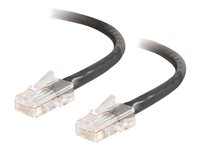 C2G Cat5e Non-Booted Unshielded (UTP) Network Patch Cable - Cable de interconexión - RJ-45 (M) a RJ-45 (M) - 10 m - UTP - CAT 5e - trenzado, uniboot - negro 83047
