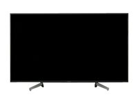 Sony FWD-49X80G - 49" Clase (48.5" visible) TV LED - señalización digital - Smart TV - Android - 4K UHD (2160p) 3840 x 2160 - HDR - iluminación lateral - negro FWD-49X80G/T