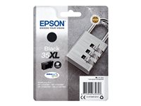 Epson 35XL - 41.2 ml - XL - negro - original - cartucho de tinta - para WorkForce Pro WF-4720, WF-4720DWF, WF-4725DWF, WF-4730, WF-4730DTWF, WF-4740, WF-4740DTWF C13T35914010
