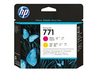 HP 771 - Amarillo, magenta - cabezal de impresión - para DesignJet Z6200, Z6600 Production Printer, Z6800 Photo Production CE018A