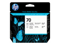 HP 70 - Gris claro, Photo Negro - cabezal de impresión - para DesignJet HD Pro MFP, SD Pro MFP, T1120, Z3100, Z3200, Z5200, Z5400; Photosmart Pro B8850 C9407A