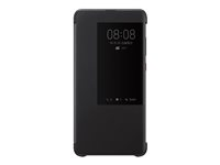 Huawei Smart View - Con tapa para teléfono móvil - poliuretano - negro - para Huawei Mate 20 51992621