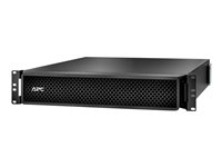 APC Smart-UPS SRT 96V 3kVA RM Battery Pack - Caja para baterías (montaje en bastidor) - 2 x baterías - Ácido de plomo - 2U - negro - para P/N: AR3003, AR3003SP, AR3006, AR3006SP, AR3103, AR3103SP, AR3106, AR3106SP, SRT1500XLI SRT96RMBP