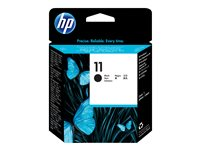 HP 11 - Negro - cabezal de impresión - para Business Inkjet 1000, 1200, 2800; DesignJet 11X, 500, 510, 70, 820; Officejet Pro K850 C4810A