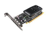 NVIDIA Quadro P1000 - Tarjeta gráfica - Quadro P1000 - 4 GB GDDR5 - PCIe 3.0 x16 - 4 x Mini DisplayPort - para ThinkStation P320; P330; P330 Gen 2; P340; P410; P510; P520; P520c; P710; P720; P910; P920 4X60N86661
