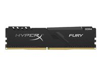 HyperX FURY - DDR4 - módulo - 4 GB - DIMM de 288 contactos - 3200 MHz / PC4-25600 - CL16 - 1.35 V - sin búfer - no ECC - negro HX432C16FB3/4